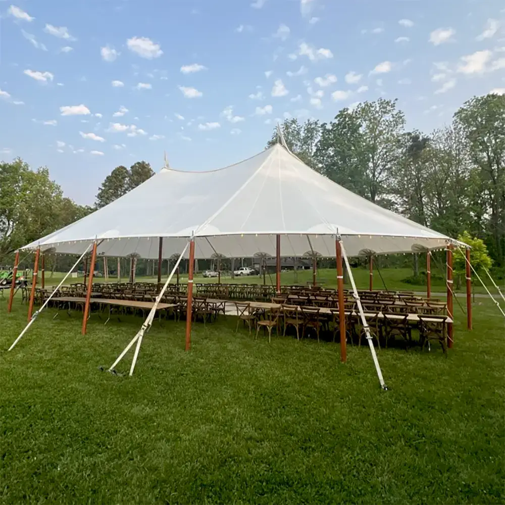 Sailcloth Tent Rental - 4