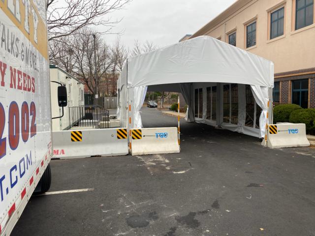 Drive-Thru Tent