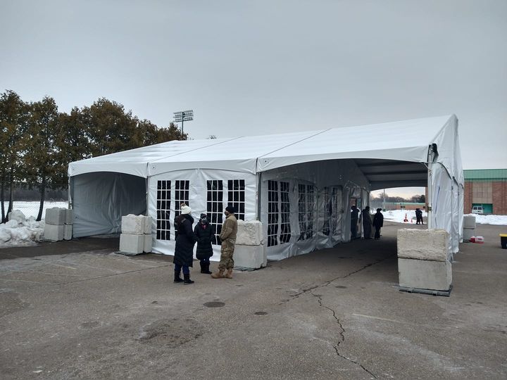 Vaccination Tent