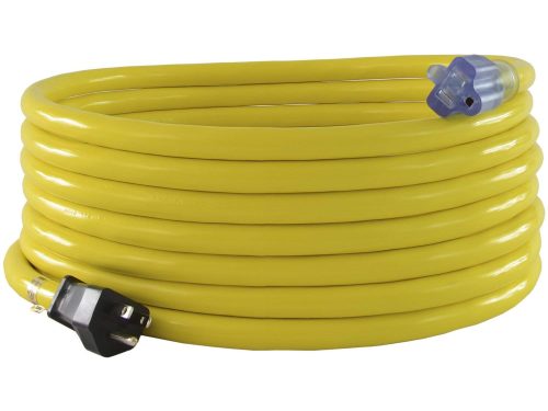 100ft 120v Yellow Extension Cord