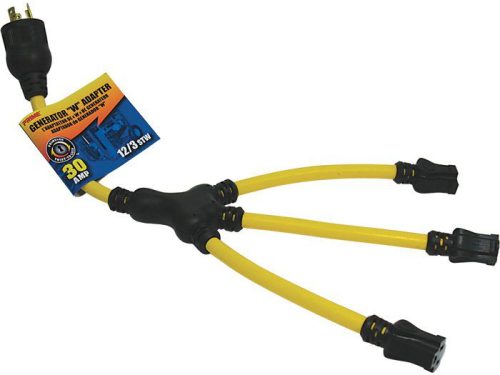 30amp Splitter - 3 120v Plugs