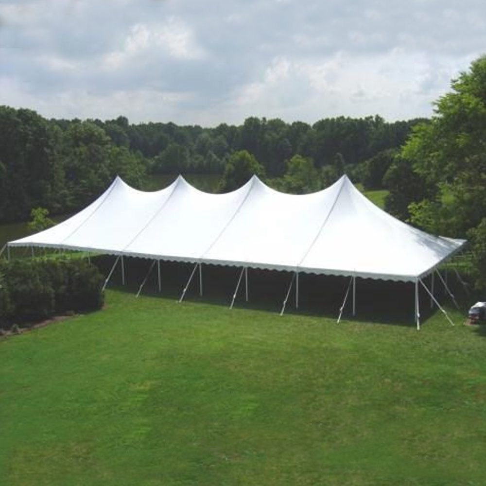 40×100 Canopy Tent (Pole Tent) | Knight's Tent & Party Rental