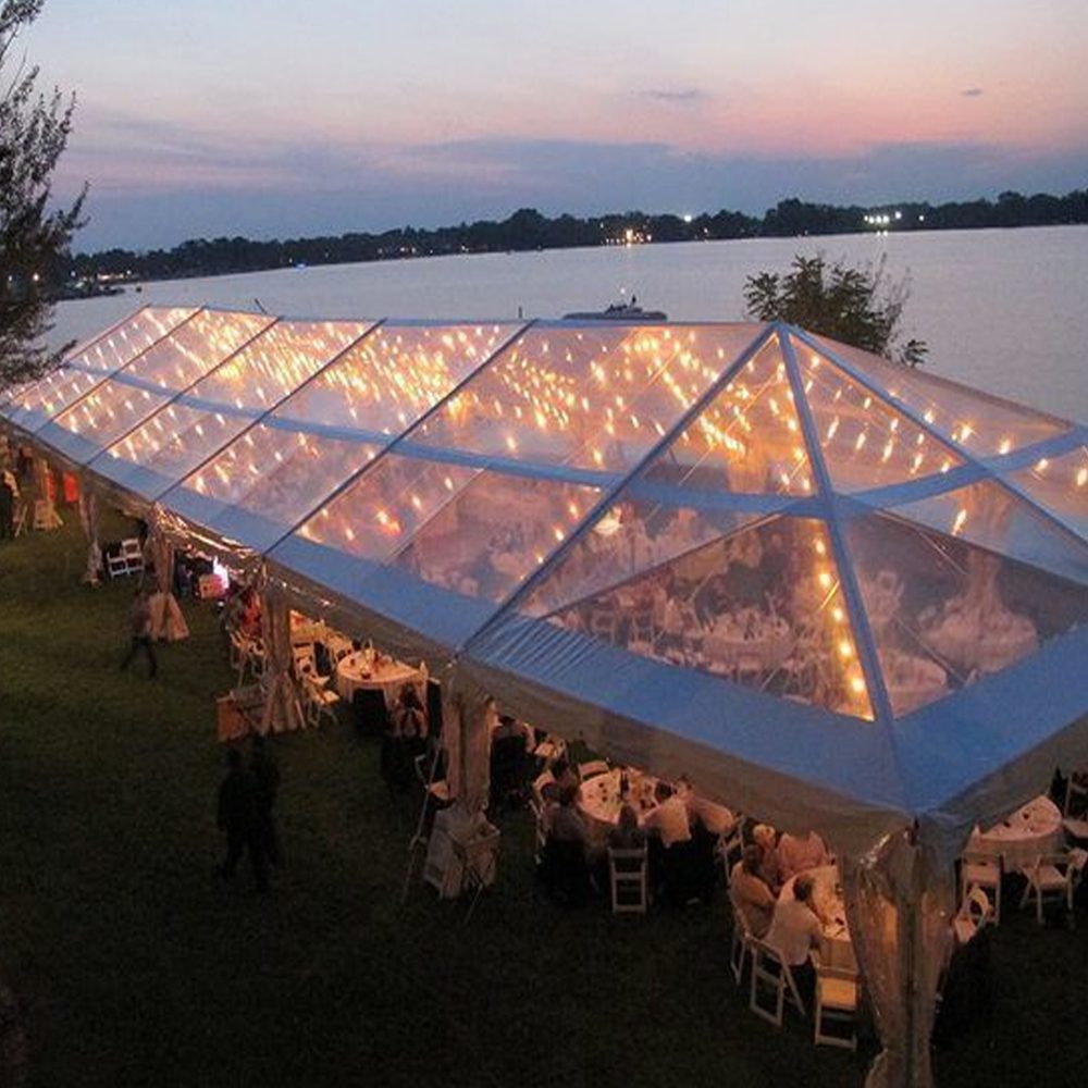 40 Frame Tent Rental - Clear