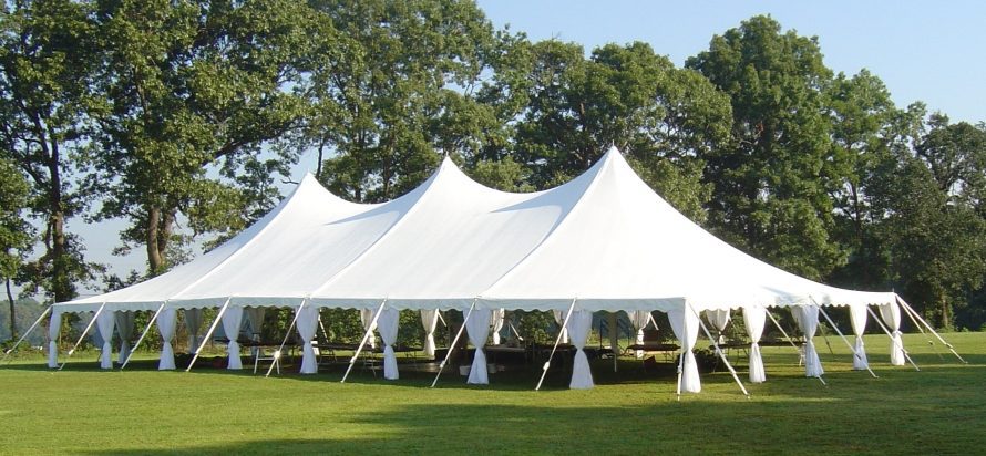 40 wide canopy tent