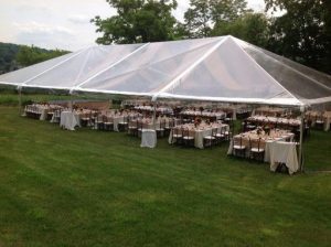 40x80 Clear Top Frame Tent