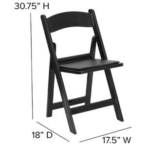 Black-Padded-Garden-Chair-Measurements