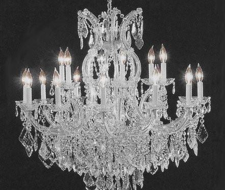 extravagant crystal chandelier