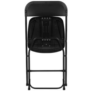 black-standard-folding-chair-folded-front