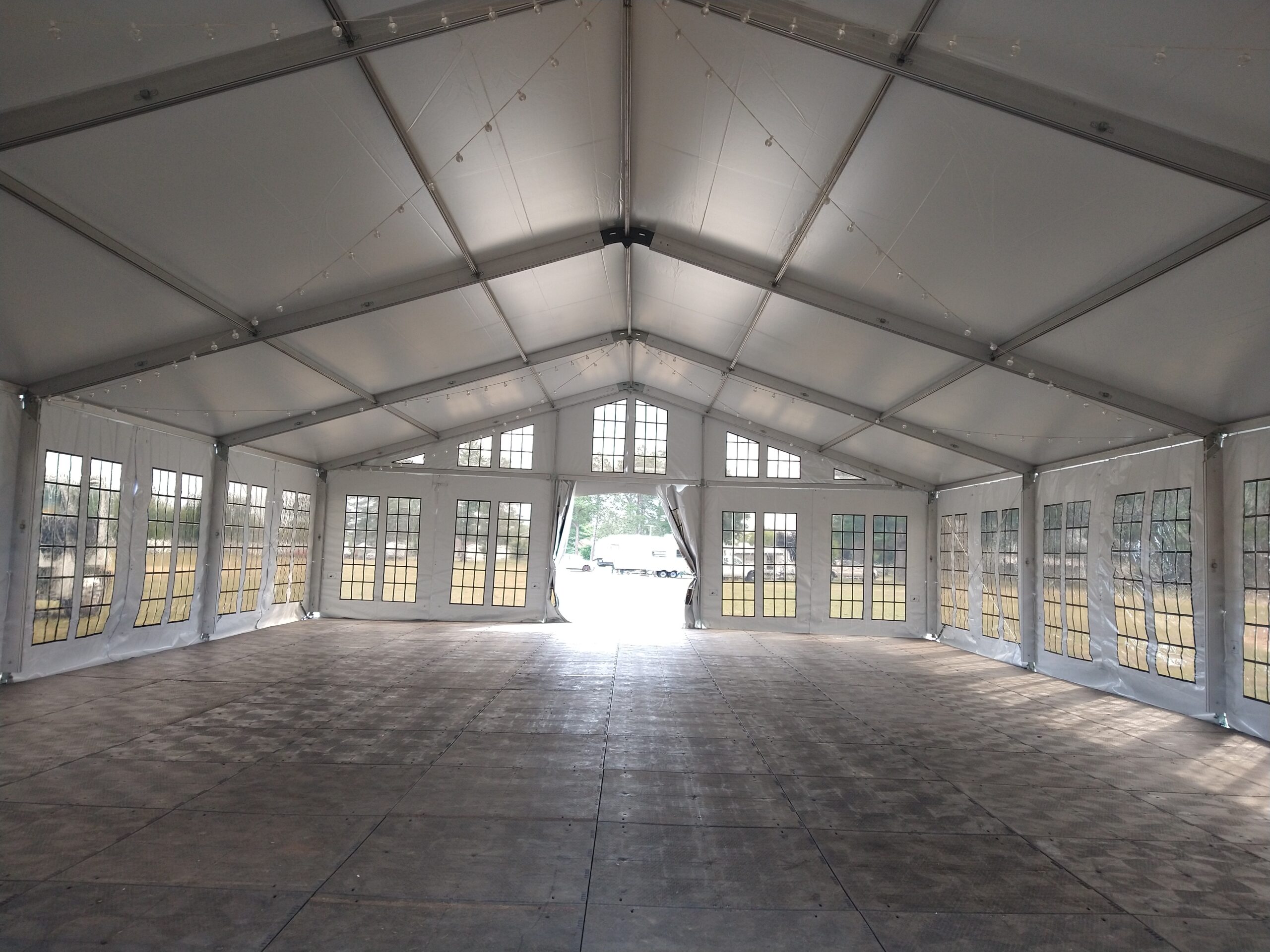 40 wide Structure Tent