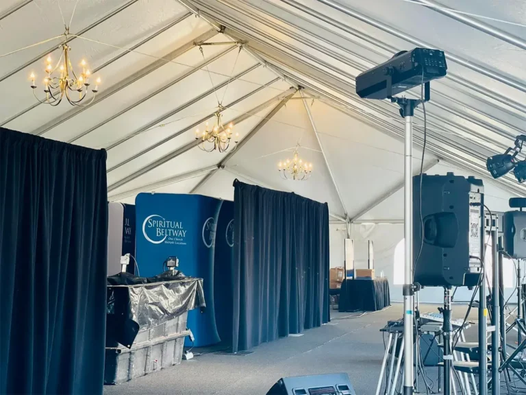 Detroit Large Frame Party Tent Rental