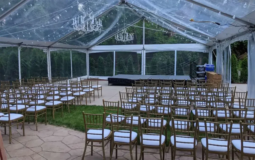 Gold Chiavari Chair Rentals for any occasion in Southeast MI