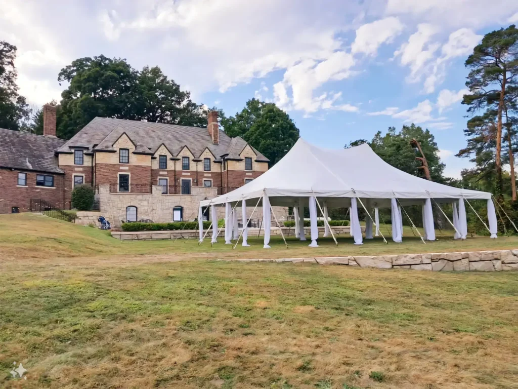 Large Canopy Pole Tent Rentals in Metro Detroit Michigan