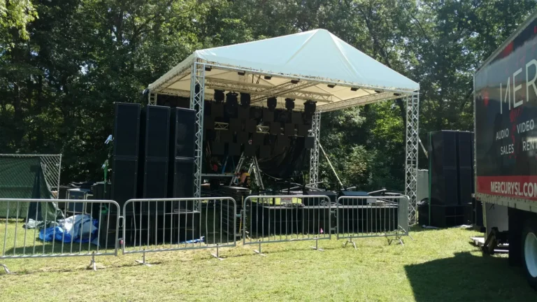 Rent a Stage for a band or concert in metro detroit mi