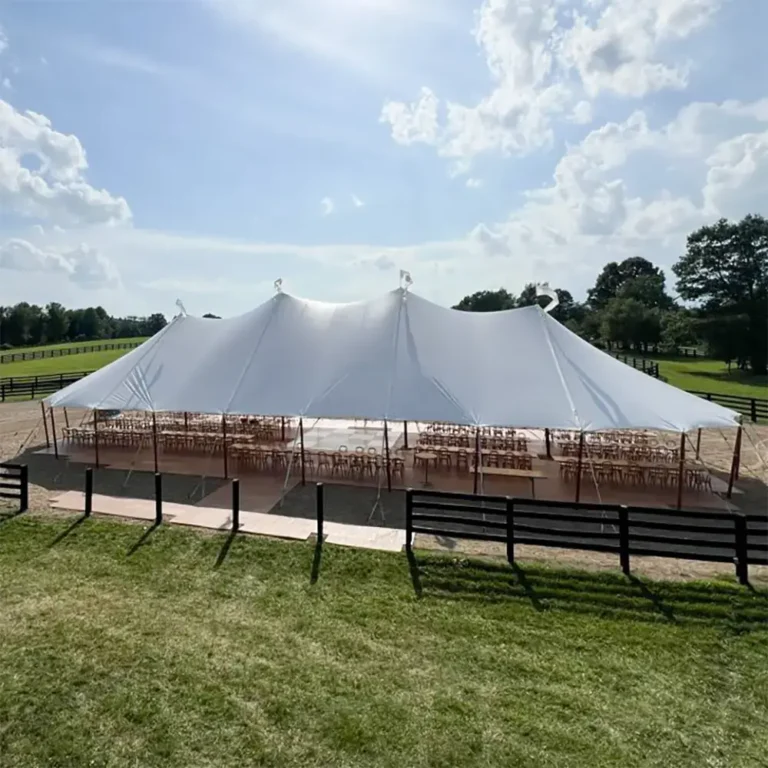 Rustic Themed Wedding Tent and Decor Rentals in Southeast Michigan Barn Weddings Horse Weddings