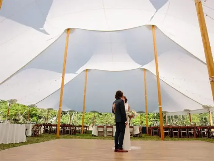 Sailcloth Tent Rentals in Southeast Michigan Statement Tent Rentals