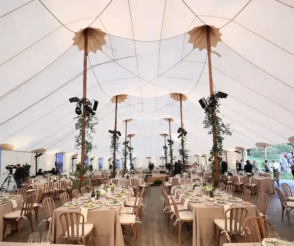 Sailcloth Tidewater Tent Rental in Michigan