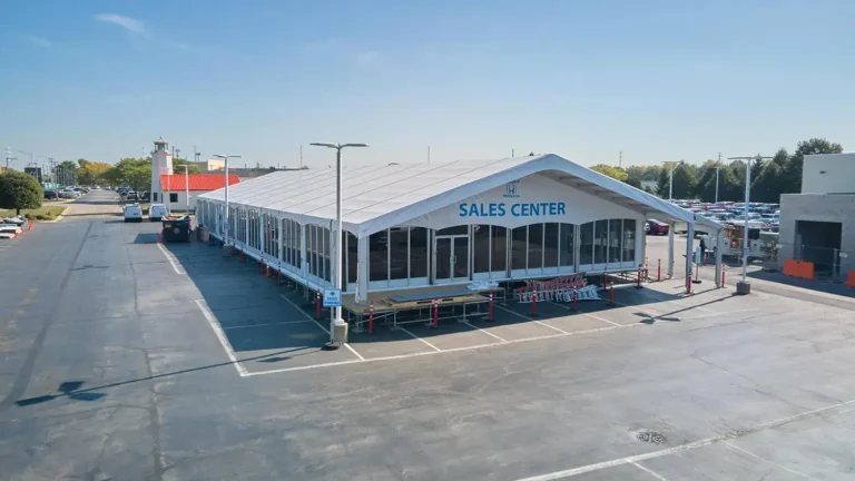 Structured Tents for Business and Corporate Events in Michigan