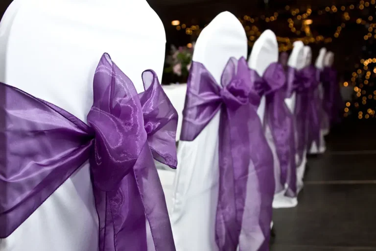 Where do I rent chair coverings and sashes from in metro detroit michigan