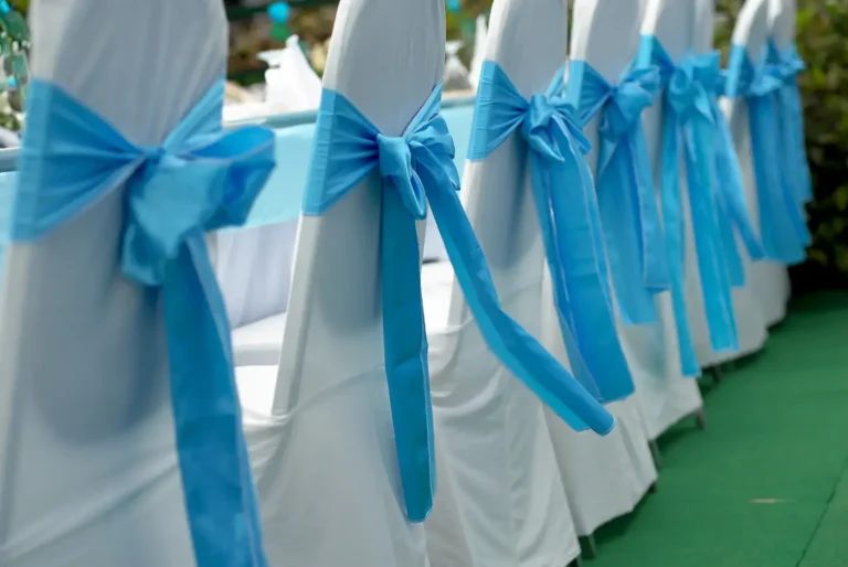 High-quality, professionally maintained chair covers