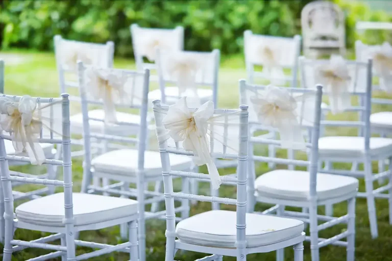 Where do I rent chair coverings and sashes from in metro detroit michigan